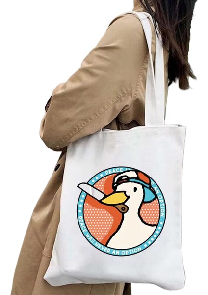 Couples1 Sevimli Moda Karikatür Hayvan Omuz Kanvas Tote Çanta Omuz Çantası Alışveriş Çantası (Yurt Dışından)