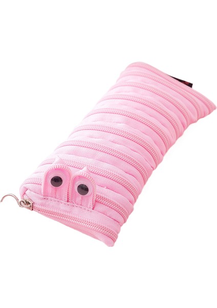 Couples1 Kalem Çantası Sevimli Tırtıl Canavar Bir Fermuarlı Kalem Çantası Öğrenci Büyük Kapasiteli Kalem Kutusu Kırtasiye Kutusu Okul Malzemeleri Kutusu (Yurt Dışından)