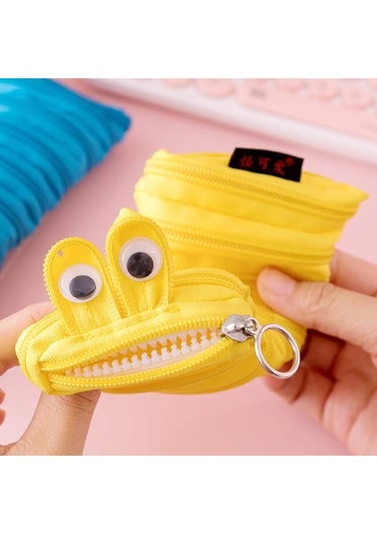 Couples1 Kalem Çantası Sevimli Tırtıl Canavar Bir Fermuarlı Kalem Çantası Öğrenci Büyük Kapasiteli Kalem Kutusu Kırtasiye Kutusu Okul Malzemeleri Kutusu (Yurt Dışından) modelleri