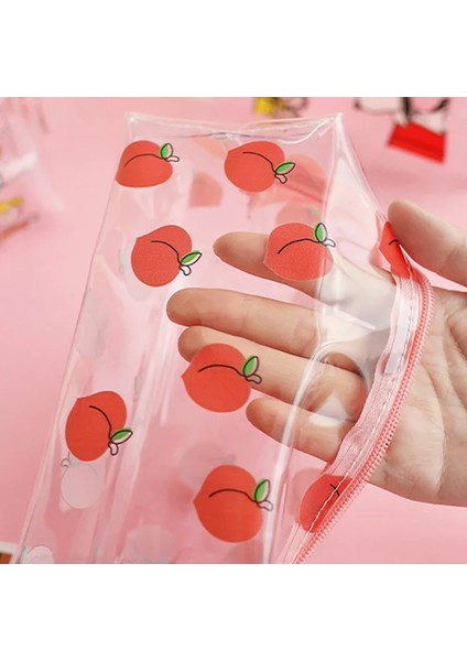 Couples1 Büyük Su Geçirmez Şeffaf Kalem Kutusu Pvc Kırtasiye Hediye Kız Öğrenci Kalem Çantası Kawaii Makyaj Kozmetik Çantası Seyahat Çantası (Yurt Dışından) fırsatları