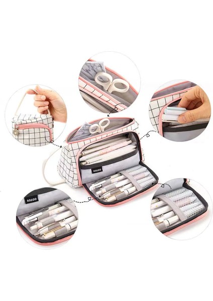 Couples1 Kalem Kutusu Kawaii Okul Kalem Kutusu Malzemeleri Sevimli Kalem Saklama Çantası Öğrenci Kalem Kutusu Büyük Çok Fonksiyonlu Kalem Kutusu Kırtasiye (Yurt Dışından) modelleri