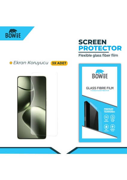 Xiaomi redmi 10C için full kaplama nano tempered ekran koruyucu 3 adet set