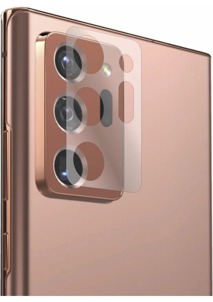 Samsung Galaxy S21 Ultra için full kaplama ön arka kamera nano tempered ekran koruyucu 3 adet set