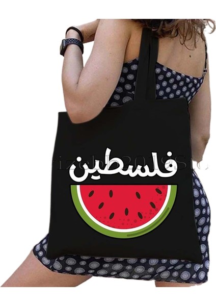 Kanvas Tote Büyük Kapasiteli Seyahat Alışveriş Omuz Çantası (Yurt Dışından)