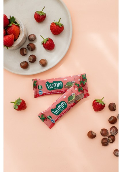 - Organik Vegan Çilekli ve Fındıklı Yulaf Bar - 27G modelleri