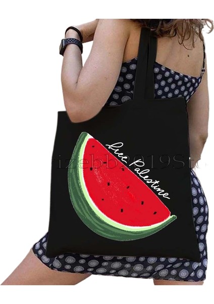 Kanvas Tote Büyük Kapasiteli Seyahat Alışveriş Omuz Çantası (Yurt Dışından)