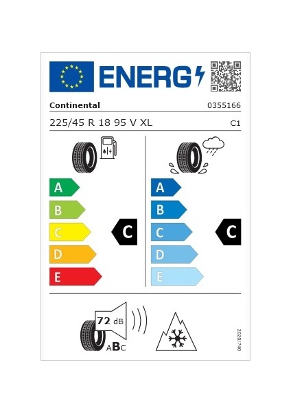 225/45 R18 95V Xl (*) (Rft) (Ssr) Contiwintercontact Ts860 S Oto Kış Lastiği ( Üretim Yılı: 2024 ) fiyatları