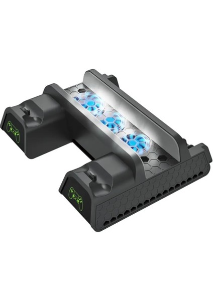 Ps4 Dualshock 4 Fonksiyonel Fanlı Şarj Standı Fat Slim ve Pro Uyumlu fiyatları