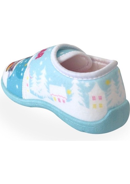 Gezer Kaydırmaz Kız Çocuk Anaokulu Günlük Ev Okul Kreş Panduf Ayakkabı Mint Yeşil modelleri