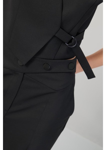 V Yaka Yün Yelek Siyah K2517014_001 fırsatları