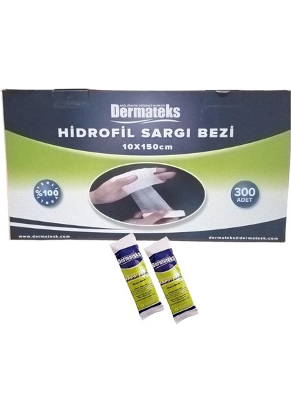 Sargı Bezi 10 Cm X 1,5 Mt - 300 Adet - 1 Kutu