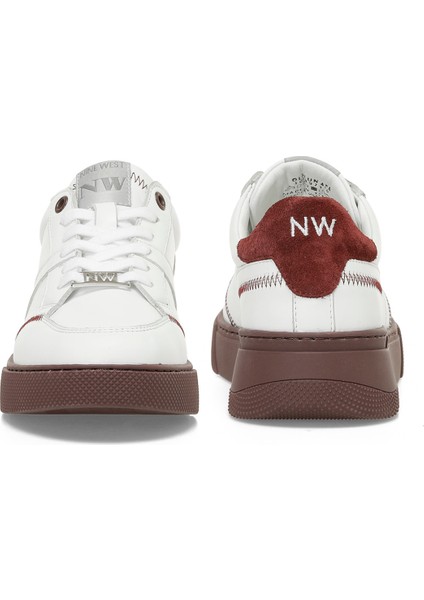 Nine West Olalun 4pr Bordo Kadın Sneaker