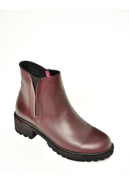 J654011903 Bordo Kadın Bot fiyatları