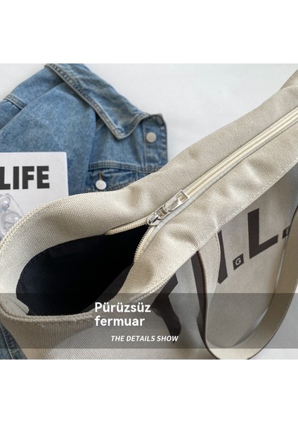 Büyük Kapasiteli Çok Yönlü Kanvas Omuz Çantası (Yurt Dışından) fırsatları