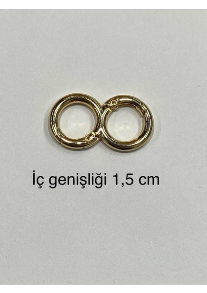 Çanta Halkası Yaylı Ikili Model 1,5 cm fiyatları