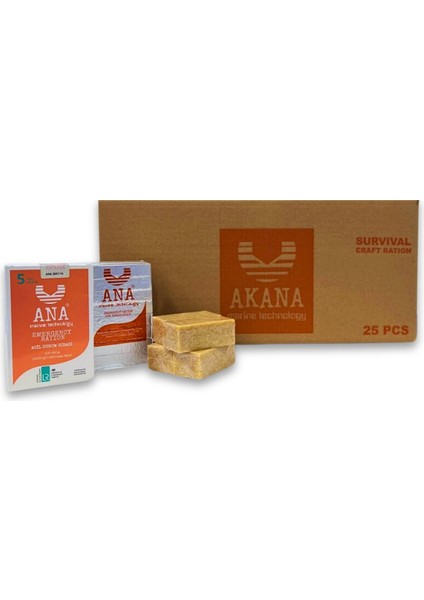 Ana Acil Durum Gıdası 25 Paket x 500 gr