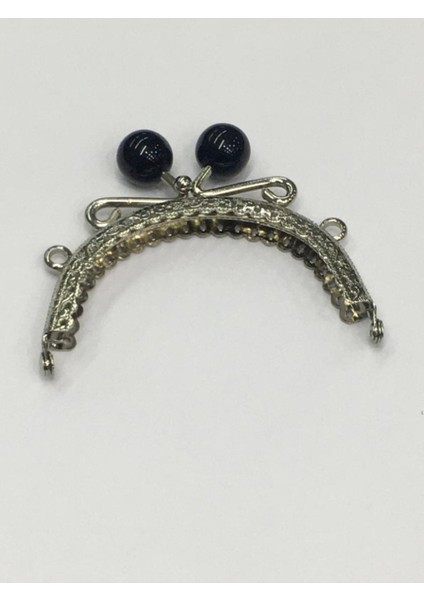 Çanta ve Cüzdan Klipsi Oval 16 cm Incili Model