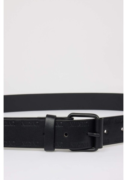 Erkek Suni Deri Jean Kemeri D3280AXNS modelleri