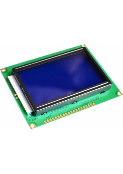 128X64 Grafik LCD Ekran Mavi - WG12864B-TMI-V#N