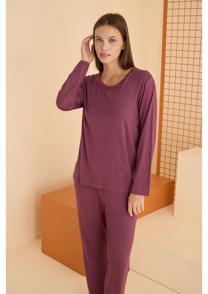 Basic Kadın Pijama Takım 68066