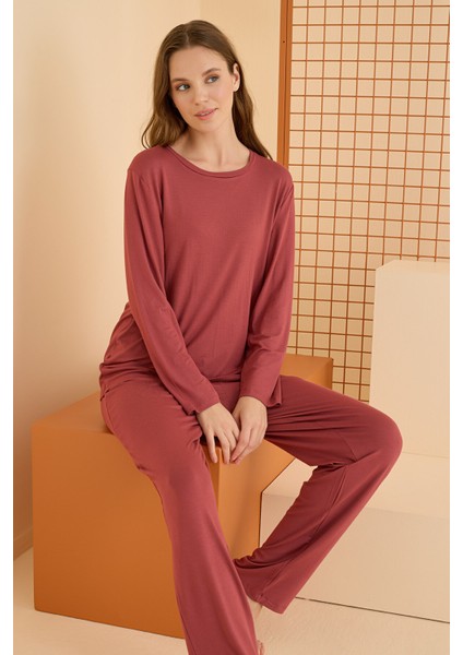 Basic Kadın Pijama Takım 68066