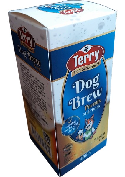 Köpek Ağız Kokusu Diş Sağlığı Mini-Dental Ödül Maması 112 gr, 200ml Malt Içecek Dog-Brew D-Biotin Taurin