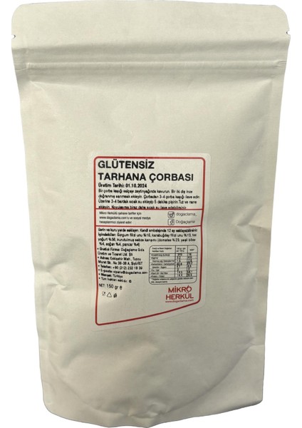 Glutensiz Tarhana Çorbası 150 gr