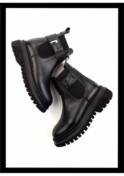Siyah Kadın Bot & Bootie K02538562209