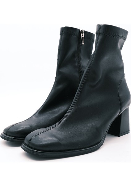 Streç Kadın Bot 02-621 Siyah Cilt fiyatları