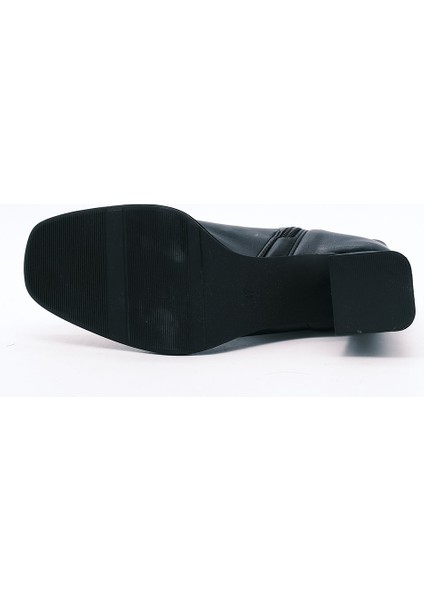 Streç Kadın Bot 02-621 Siyah Cilt modelleri