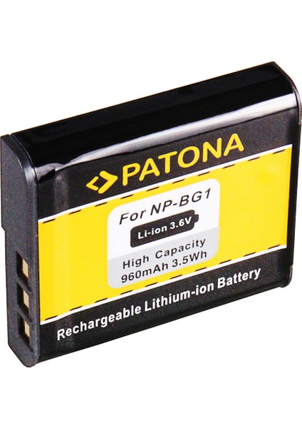 1050 Battery Sony Np-Bg1 960MAH 3.6V