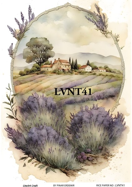 Pirinç Dekopaj Kağıdı 29X42CM NO:LVNT41