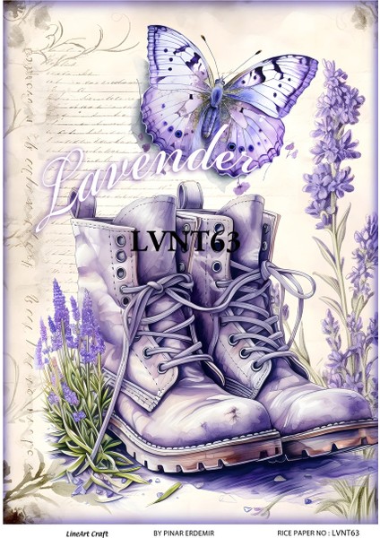 Pirinç Dekopaj Kağıdı 29X42CM NO:LVNT63