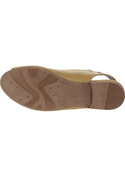 Tarçın Deri Kadın Topuklu Sandalet 01WA6401 01WA6401 indirimleri