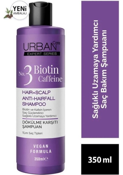 Urban Care Expert & Caffein Şampuan + Lavender & Vanilla  Duş Jeli Set