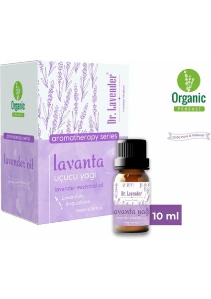 Lavanta Uçucu Yağı %100 Saf ve Doğal Bahçemizden Lavanta Yağı Aromaterapi Serisi 10 ml