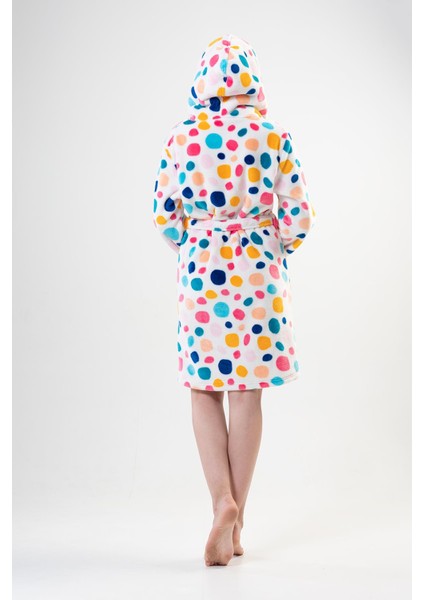 Kadın Welsoft Kapüşonlu Beyaz Sabahlık C1T1N1O202 indirimleri