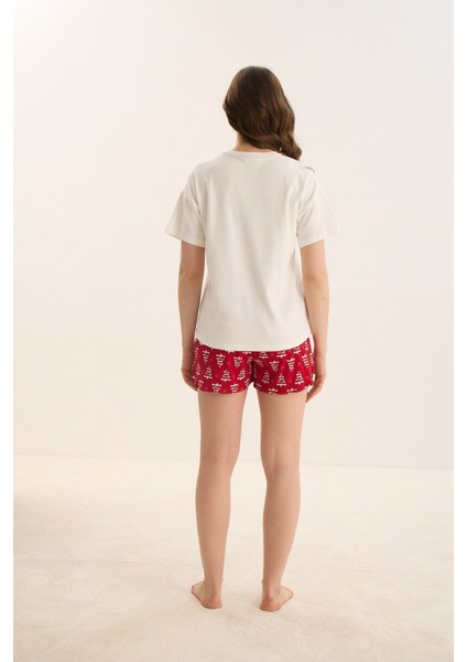 15965 Bayan Baskılı Şort Takım fırsatları