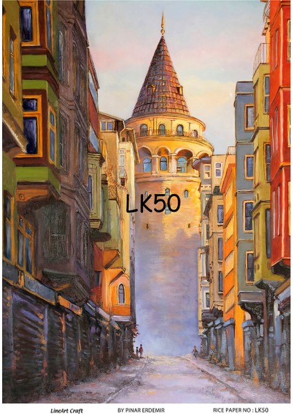 Pirinç Dekopaj Kağıdı 29X42CM NO:LK50