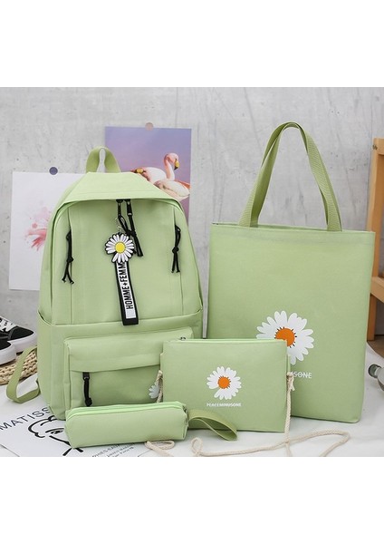 Ivy Stationery Kız Kanvas Okul Çantası Ortaokul Lise Öğrenci Sırt Çantası Basit Sırt Çantası Kadın (Yurt Dışından) modelleri