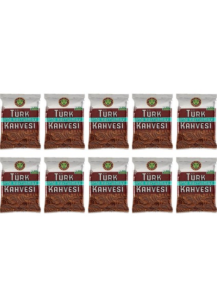 Orta Kavrulmuş Türk Kahvesi 100 gr - 10 Lu