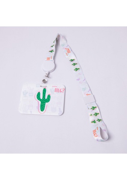 Kaktüs Tasarımlı Kartlık Askılı