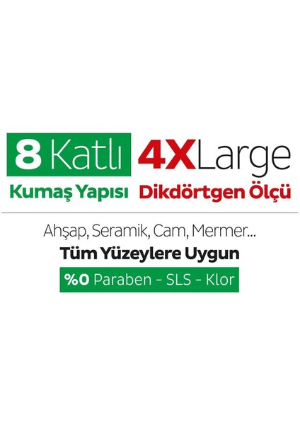 Easy Clean Beyaz Sabun + Çamaşır Suyu Katkılı Mopa Uyumlu Yer Temizlik Havlusu 2X50 100 Yaprak indirimleri