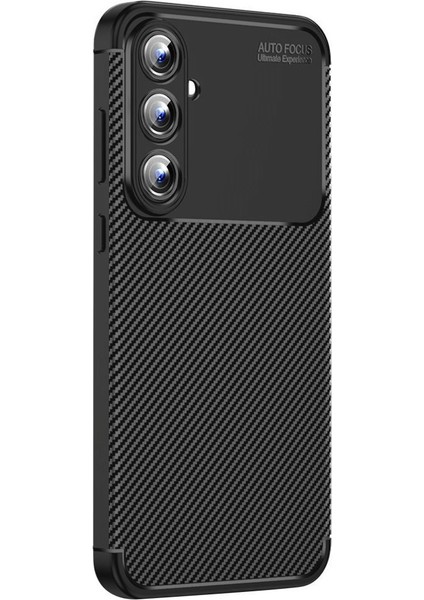 Samsung Galaxy A16 Kılıf Negro Karbon Desen Silikon