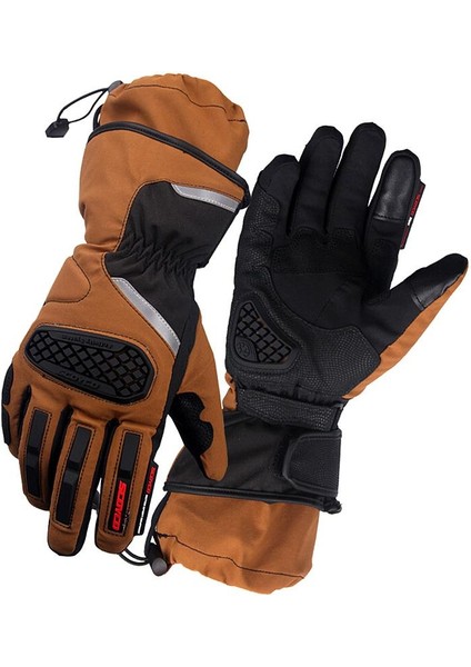 Mc48 Kevlar Kahverengi Motosiklet Eldiven