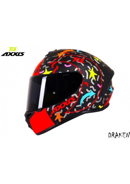 Axxıs Draken Crazy Matt Red