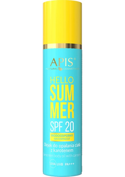 Güneş Koruyucu Karotenli Vücut Yağı SPF 20 - 150ml