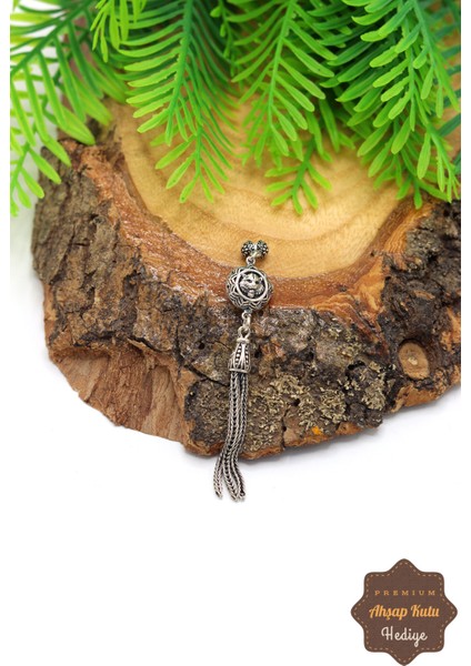 Sallantılı Aslan Model 925 Ayar Gümüş Tesbih Püskül 201023320 fiyatları