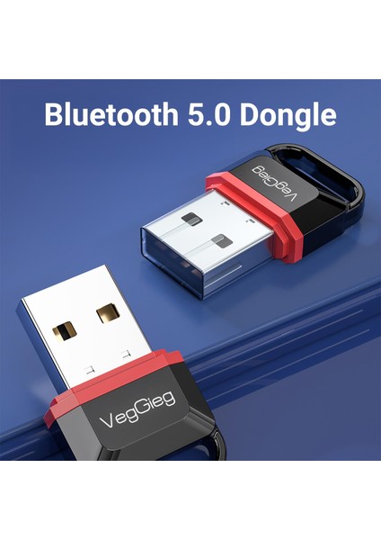 UB502 Bluetooth 5.0 Adaptör Mini USB Dongle