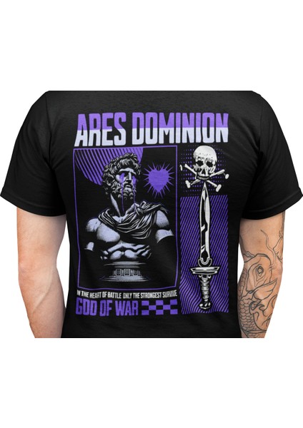 Ares Dominion God Of War Unisex Tişört T-Shirt modelleri